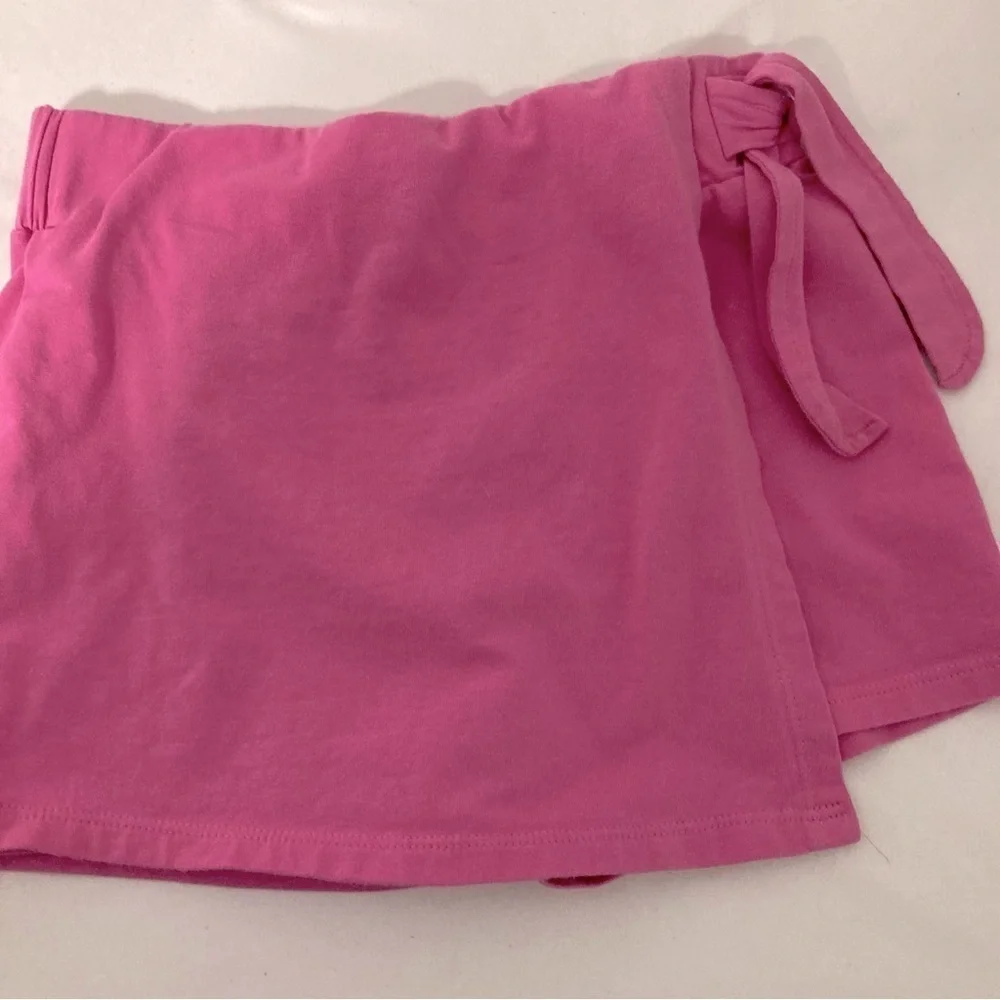 Gap Kids Girls Top Med (8) Skort S (6-7) Two-Piece Outfit Set Pink Everyday